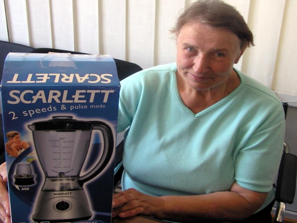 Silvija Vizule domā, ka viņas balva ir vērtīgāka par abonomentu vai cukura paku. 
Autors: Foto: Gatis Bogdanovs