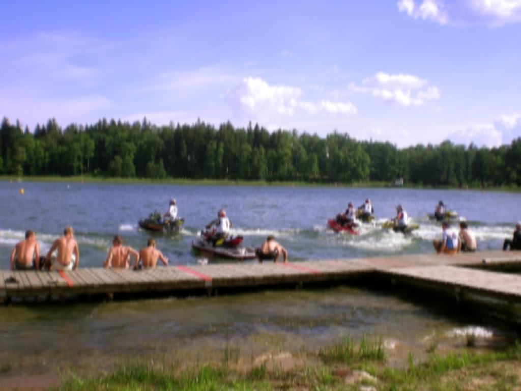Sestdien Alūksnes ezerā risinājās Latvijas čempionāta ūdens motocikliem piektais posms, kas bija arī Baltijas kausa trešais posms.
Autors: Foto: Gatis Bogdanovs