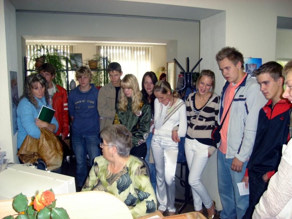 Jauniešus interesē, kā top laikraksts un kādas iespējas ir jaunajā portālā.
Autors: Foto: Inese Indzere