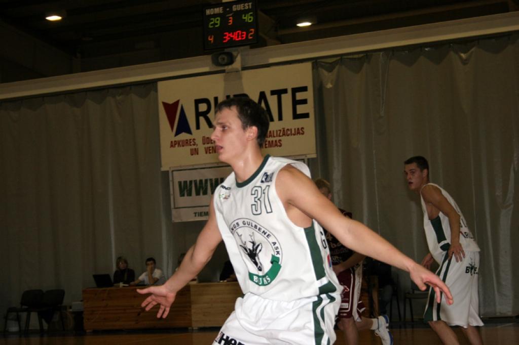 Celmiņš spēlē pret Nīderlandi guva 30 punktus.
Autors: Foto: Gatis Bogdanovs  (no arhīva)