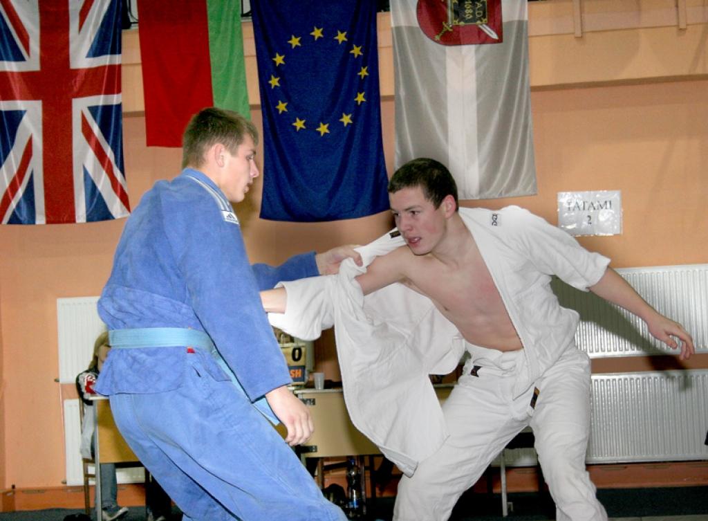 Andris Kovačs savā vecuma grupā un svara kategorijā izcīnīja dalītu 5./6.vietu. 
Autors: Foto: Gatis Bogdanovs 