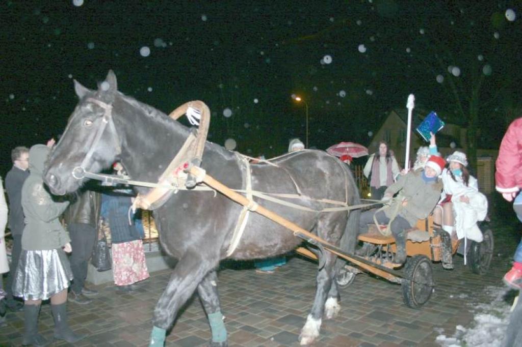Svētku pasākuma laikā Stāmerienas pagasta zemnieku saimniecība 