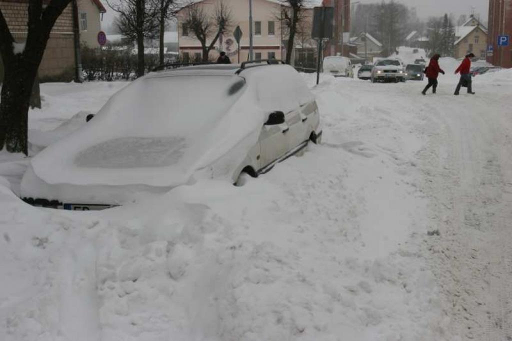 Tā Gulbenē izskatījās trešdienas pusdienlaikā.
Autors:  Foto: Gatis Bogdanovs
