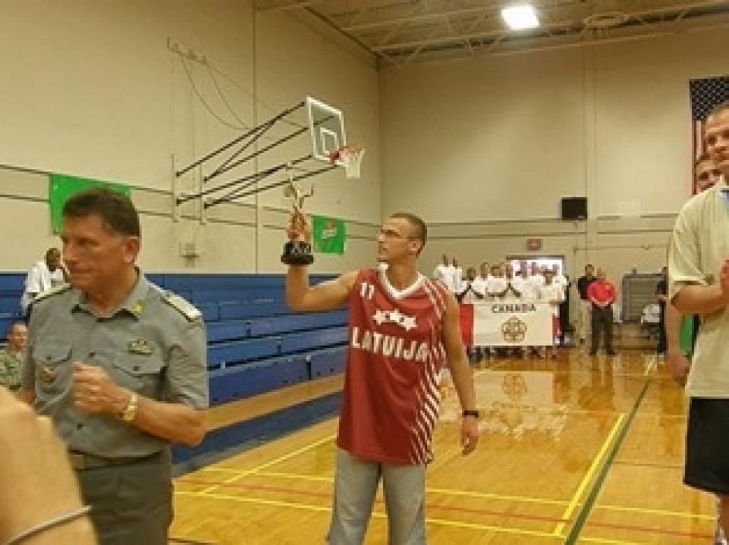 Uldis Rudzītis tika atzīts par čempionāta rezultatīvāko spēlētāju.
Autors: Foto: www.buks.lv