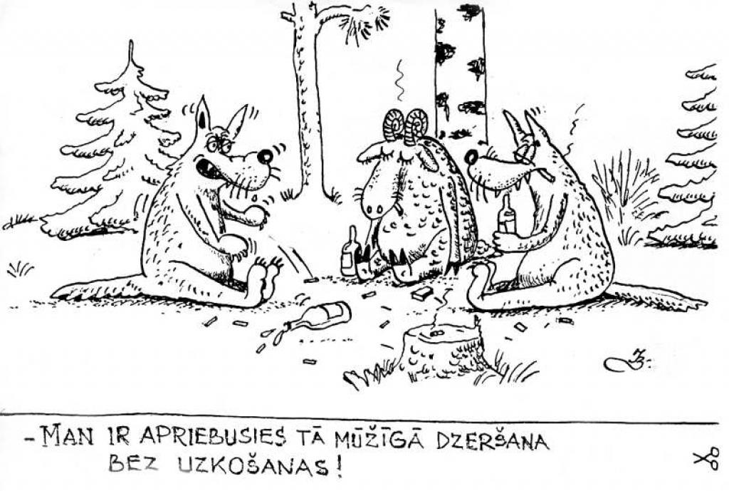 Autors: Zīmējis: Indulis Buka