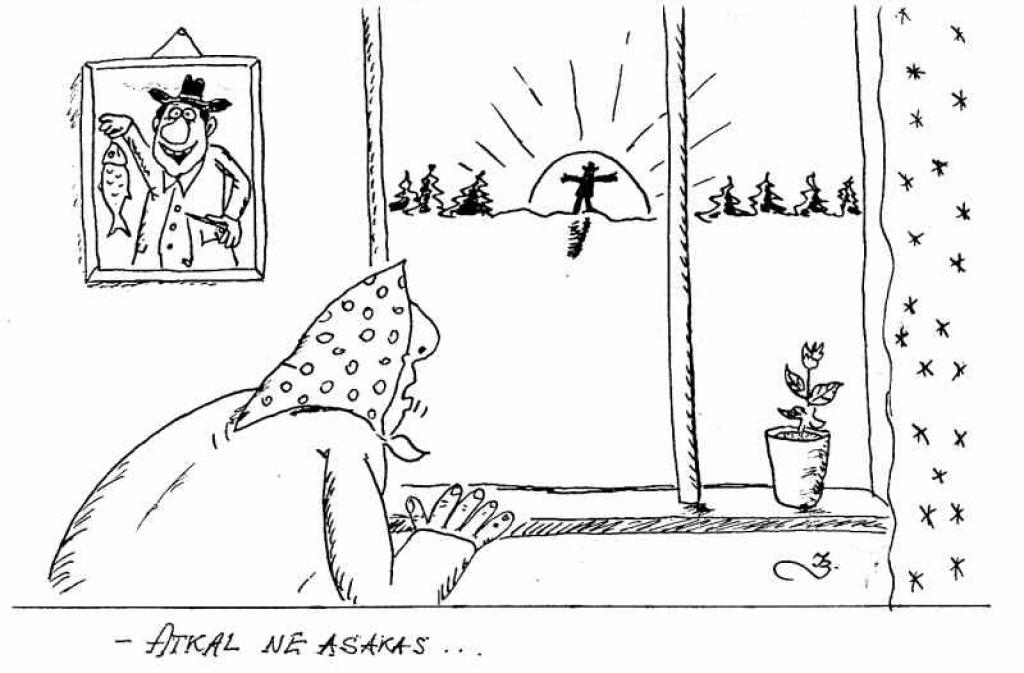 Autors: Zīmējis: Indulis Buka