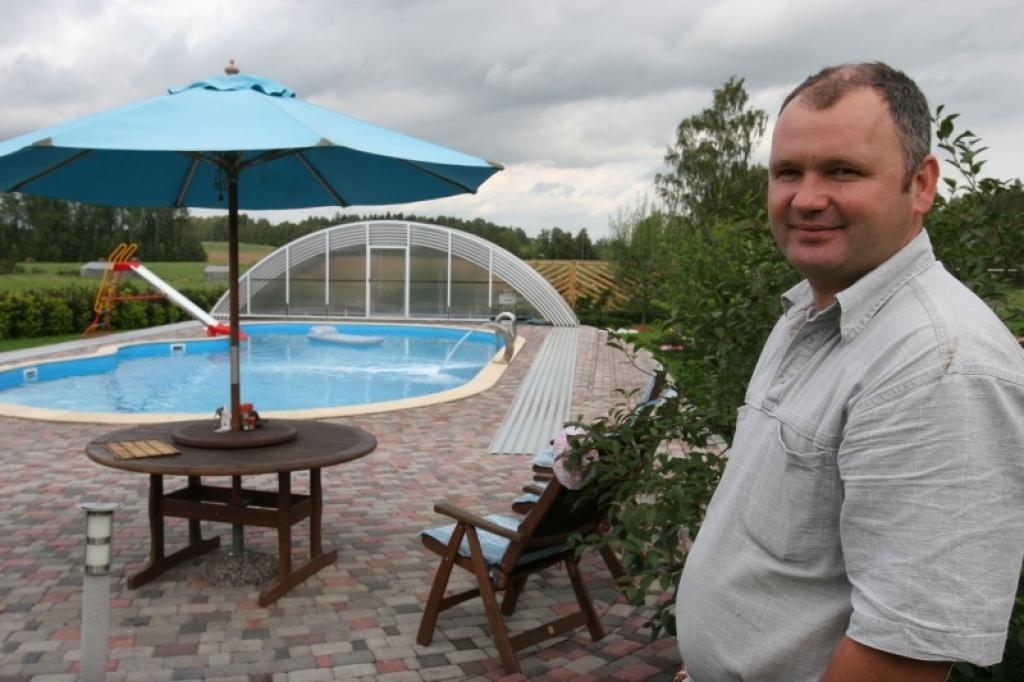 Vilnis Ločmelis atzīst, ka dārzs ir kļuvis par viņa aizraušanos.
Autors: Gatis Bogdanovs