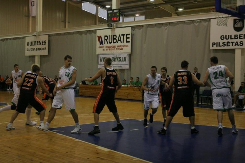 Visvairāk punktu spēlē guva Edmunds Gabrāns  nr.8 (22p.+7AB+8RP+3PB).
Autors: Gatis Bogdanovs