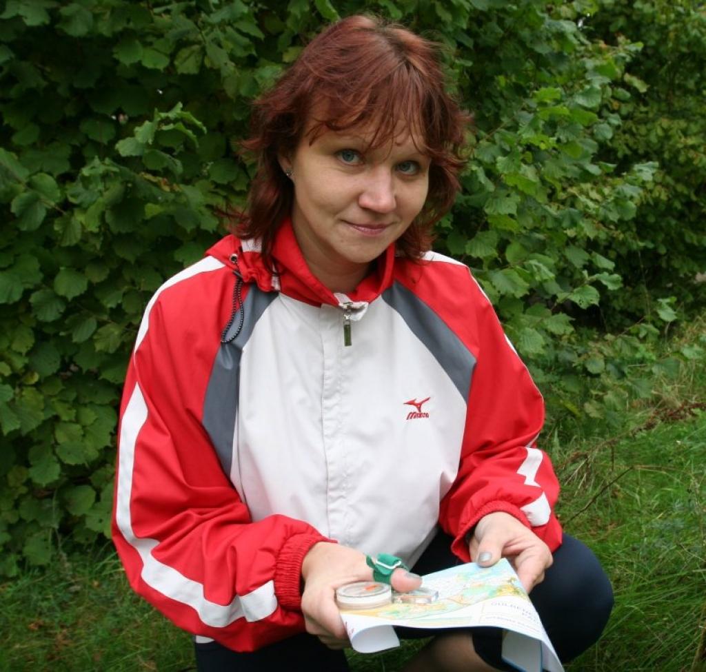 Gerda Sirmā atzīst, ka viņai ļoti patīk orientēšanās, bet rogainings ir tās paveids, tādēļ viņai patīk arī šīs sacensības. 
Autors: Gatis Bogdanovs