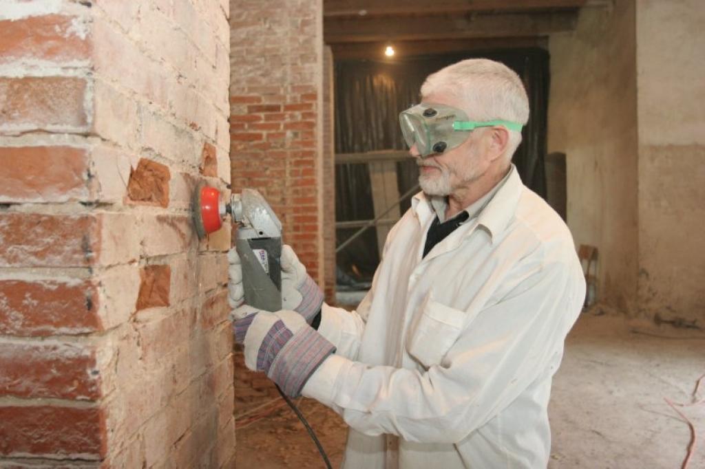 Remontdarbi klētī ir iesākti tagad - rudenī, un novembra beigās tie tiks pabeigti. 
Autors: Gatis Bogdanovs