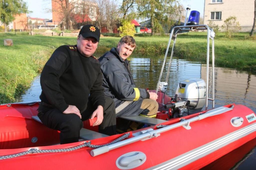 Jaunā laiva atvieglos glābēju darbu ūdeņos.
Autors: Gatis Bogdanovs