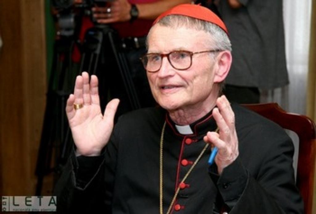 Kardināls Jānis Pujats.
Autors: www.katedrale,lv