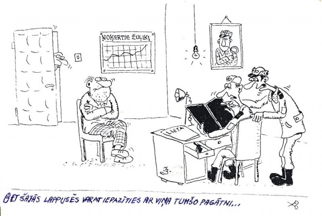 Autors: Zīmējis Indulis Buka