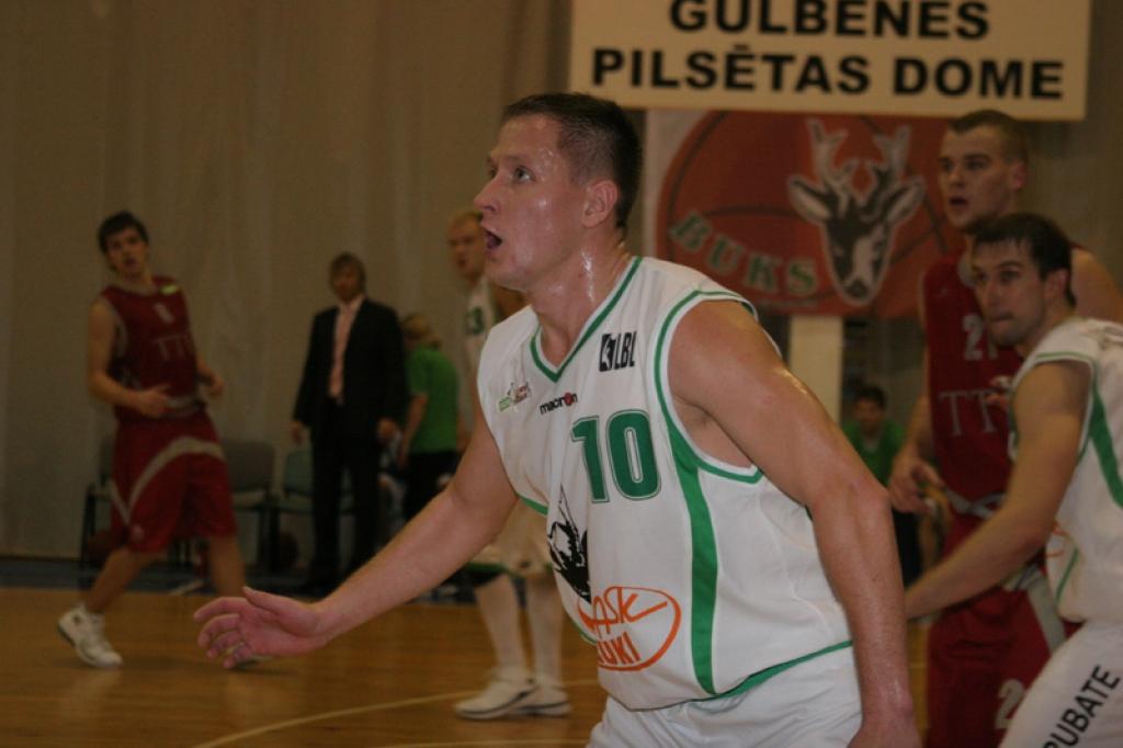 Spēlē ar igauņiem visrezultatīvākais bija komandas kapteinis Rauza, kura kontā ir 21 punkts.
Autors: Gatis Bogdanovs