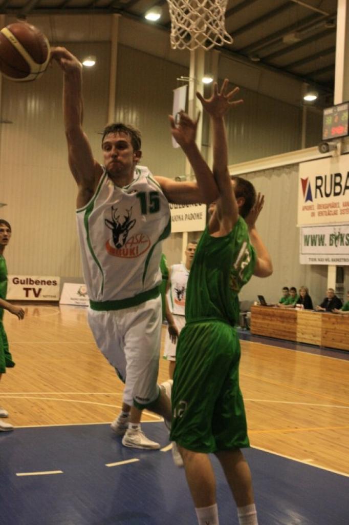 Spēlē ar Suduva basketbolistiem Jansons guva 22 punktus.
Autors: Gatis Bogdanovs (no arhīva)