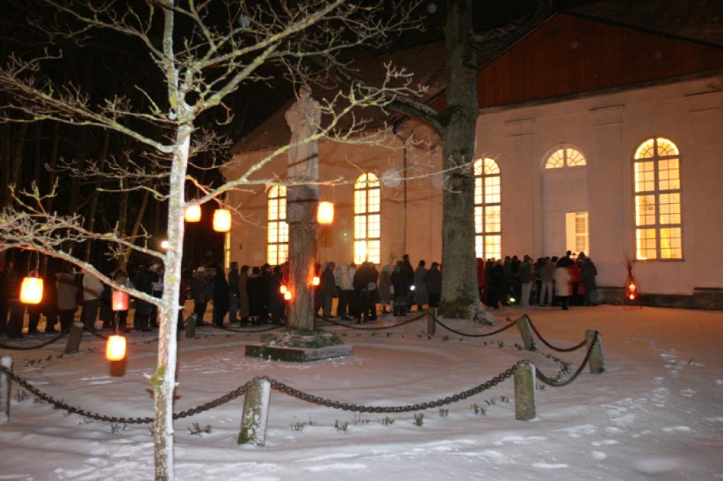 Gulbenes luterāņu baznīcā koncertā 