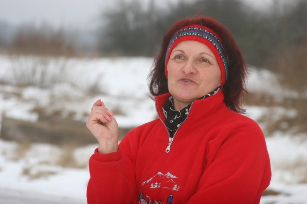 “Neļausimies izmisumam un pesimismam, bet arī sliktajā mēģināsim saskatīt kaut ko labu,” iesaka galgausniete Pārsla Lazdiņa.
Autors: Gatis Bogdanovs