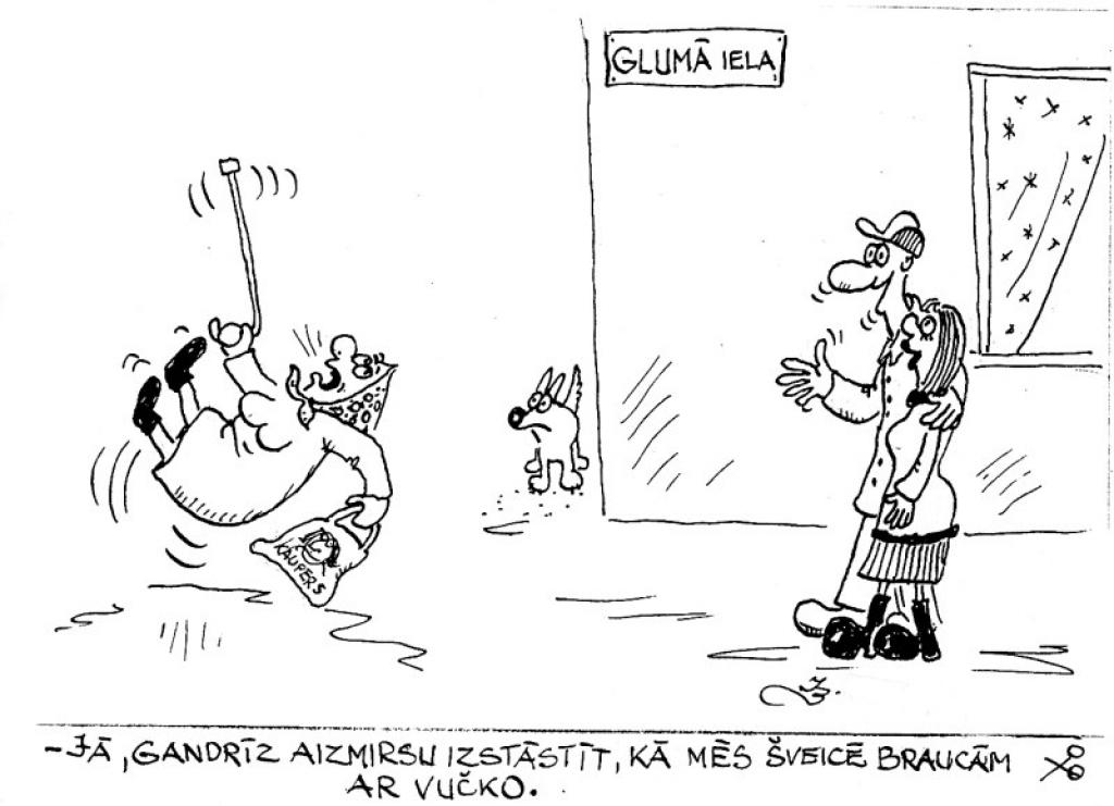 Autors: Zīmējis Indulis Burka