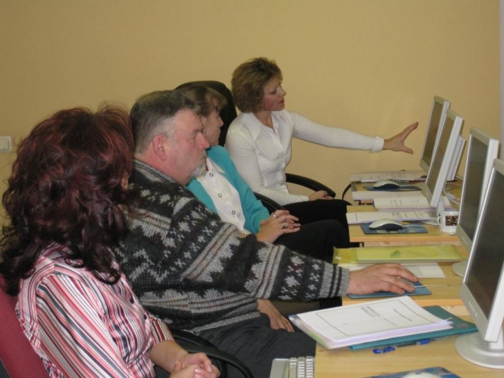 Kursos “Projektu vadība” bezdarbnieki ir apguvuši zināšanas, kā jāraksta projekti. 
Autors: Inita Savicka