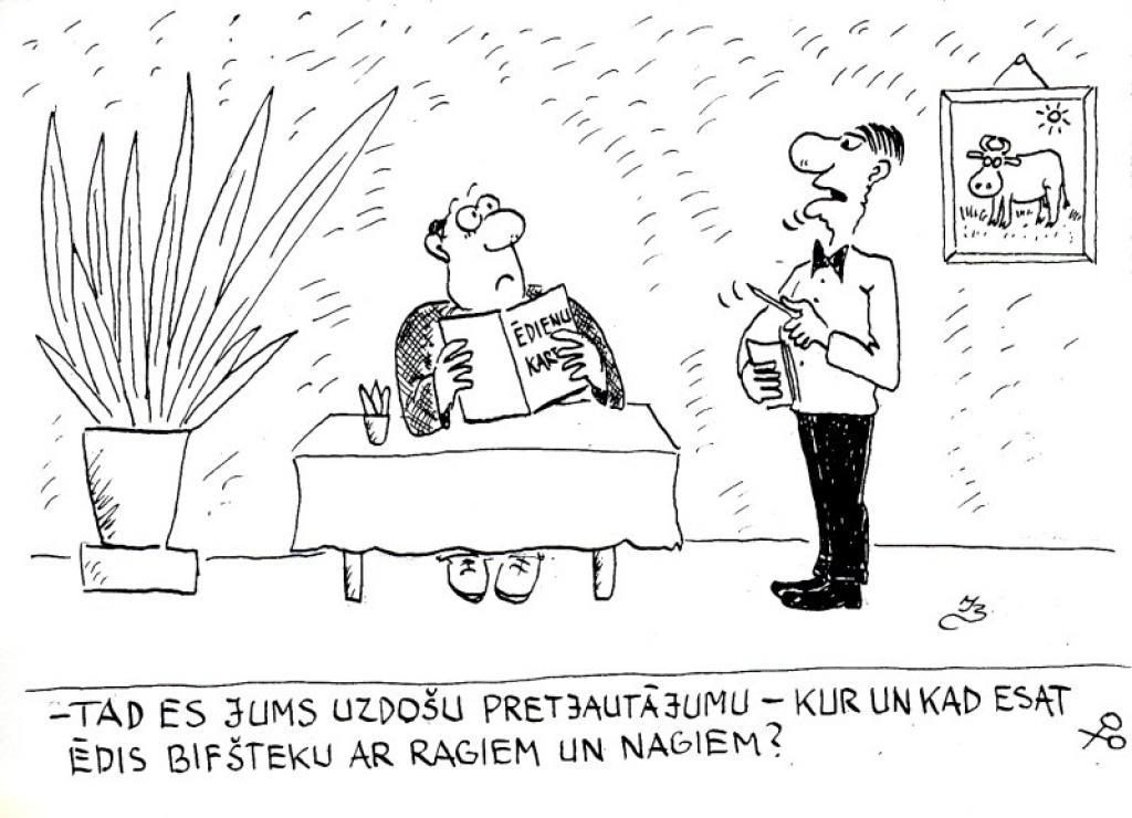 Autors: Zīmējis Indulis Burka