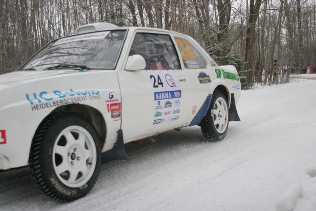 14.februārī Gulbenes rajona ceļos notika Latvijas autorallija čempionāta 2. posms - rallijs 