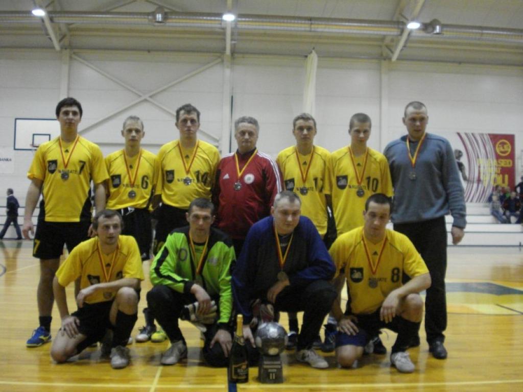 Gulbenes komanda Smiltenes starptautiskajā telpu futbola čempionātā kopvērtējumā ierindojās otrajā vietā.
Autors: No personiskā albūma