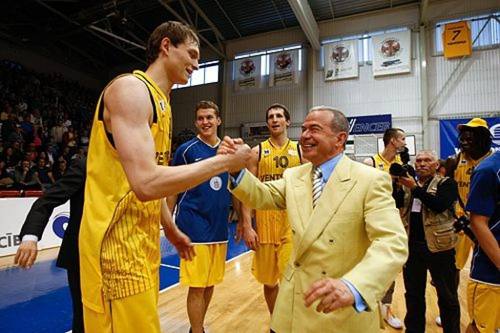 Pāvels Veselovs un Aivars Lembergs.
Autors: www.diena.lv