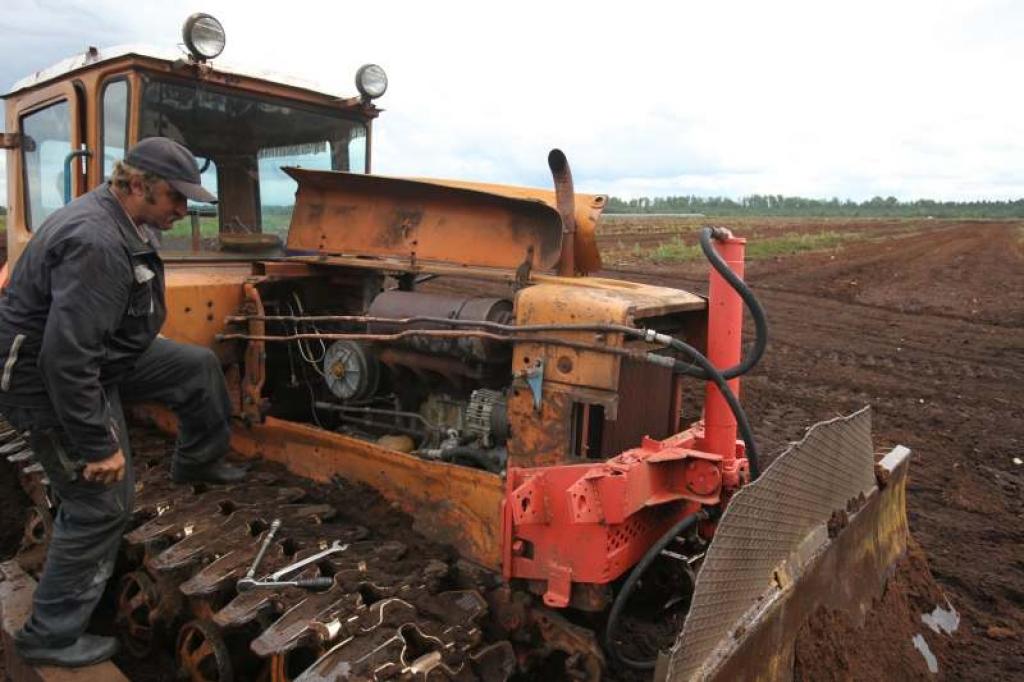 Par SIA “Ušuru kūdra” tehniku jau vairākus gadus atbild Maigonis Ābeltiņš, kurš veiksmīgi tiek galā ar tehniku, kas purvā tiek nodarbināta kopš padomju gadiem un ir pamatīgi nolietojusies. “Man patīk darbs ar tehniku, lai dažkārt nākas palauzīt galvu, kā to salabot. Pirms šī darba strādāju gaterī, bet darbā uz purvu braucu jau sešus gadus,” saka M.Ābeltiņš.
Autors: Gatis Bogdanovs