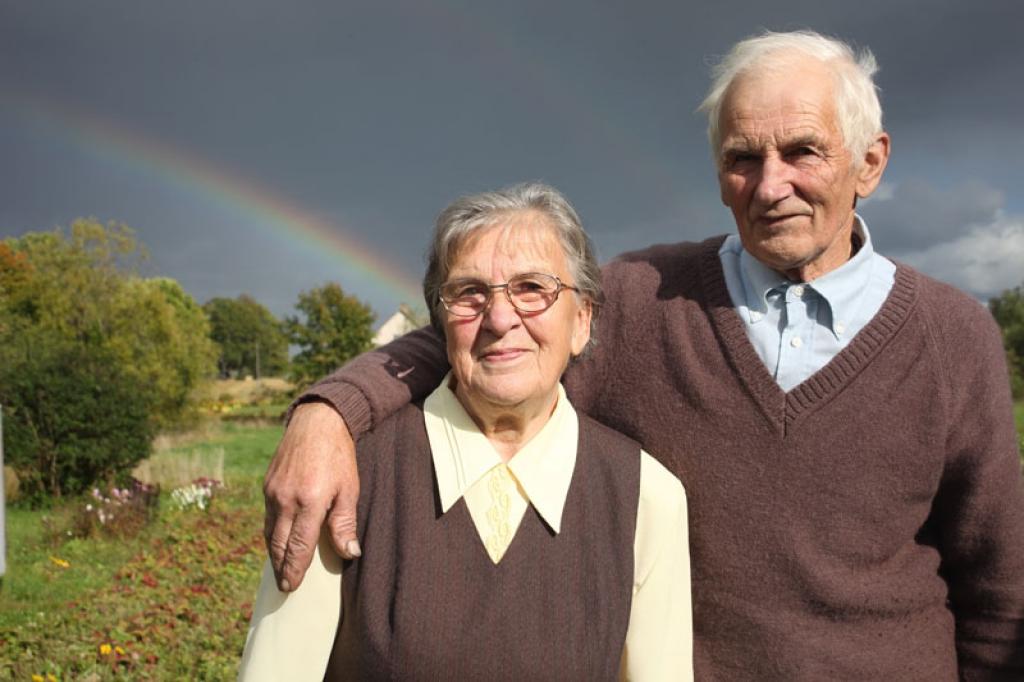 “Mums abiem tādas karstas mīlestības nebija, tomēr visu mūžu esam bijuši viens otram  ļoti vajadzīgi,” saka Ausma un Kārlis Sebri.
Autors: Gatis Bogdanovs