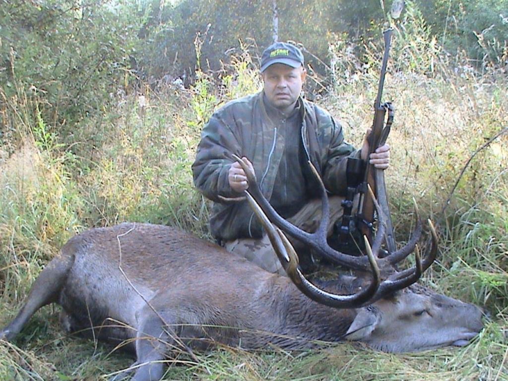 Staltbrieža ragi būs skaists papildinājums Viļņa Zvirgzdiņa medību trofeju kolekcijai.
Autors: No personiskā albuma
