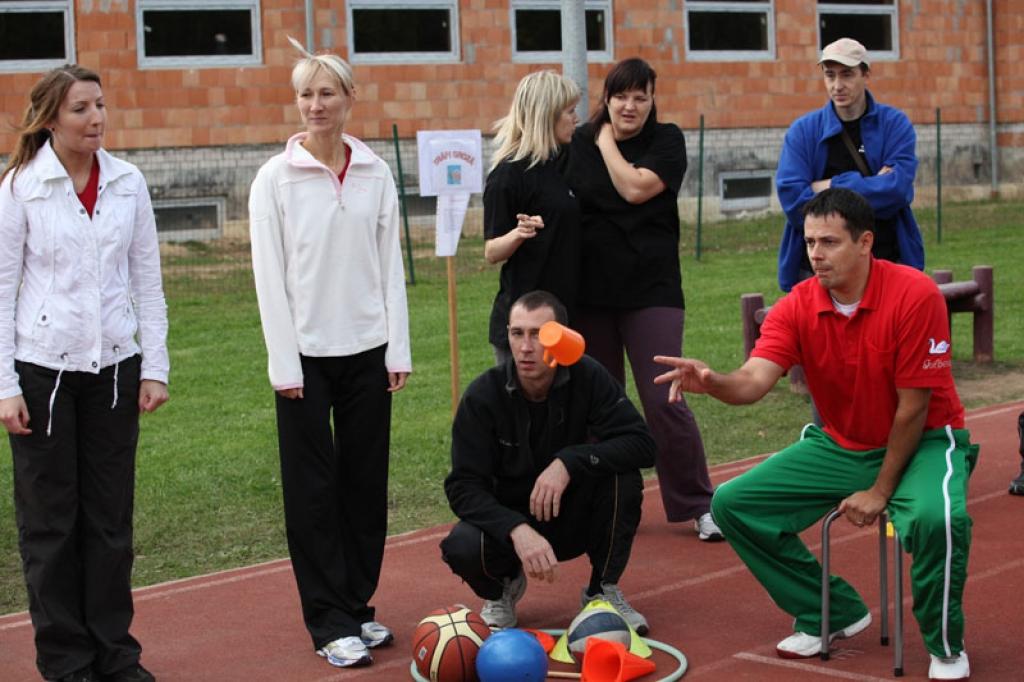 Pilsētas iestāžu un uzņēmumu sporta spēlēs kopvērtējumā 1.vietu izcīnīja pilsētas pārvalde.
Autors: Gatis Bogdanovs