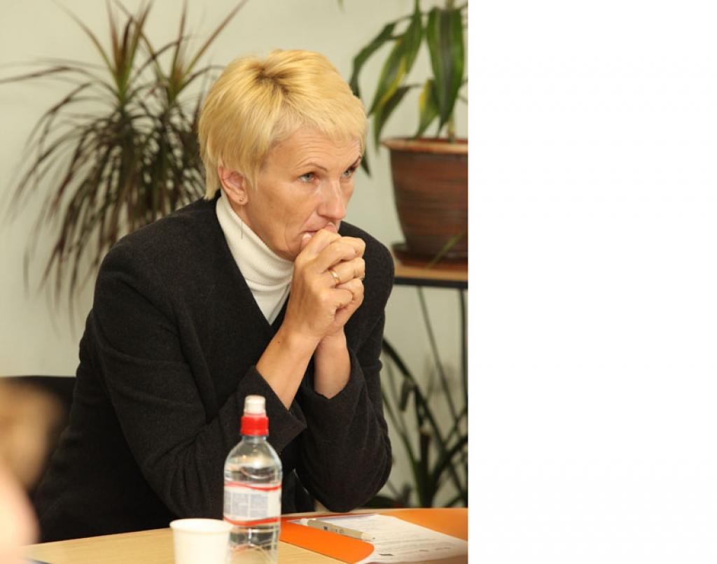 Gulbenes novada domes priekšsēdētāja Sandra Daudziņa.
Autors: Gatis Bogdanovs