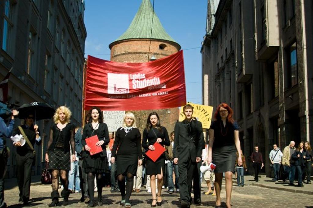 Rīga. Latvijas studentu gājiens.
Autors: No personiskā albuma