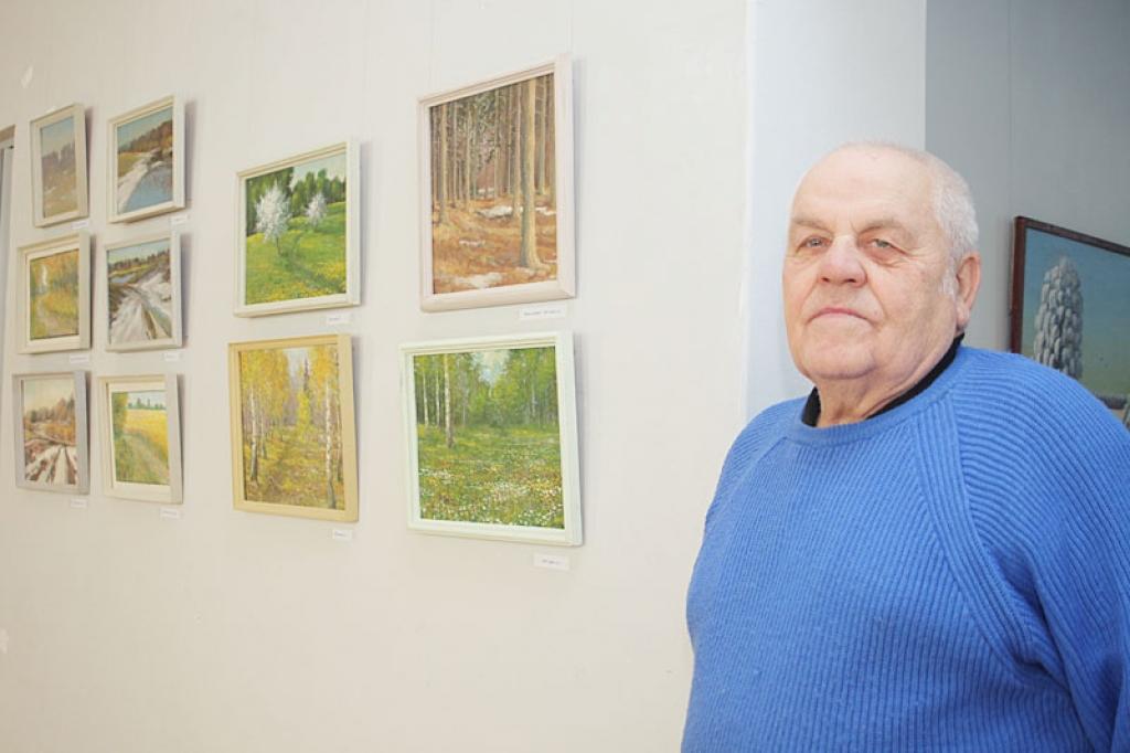  Gulbenieša Mārtiņa Apsīša gleznās iespējams izbaudīt visus četrus gadalaikus. Atliek tikai aiziet uz Gulbenes Vēstures un mākslas muzeju.
Autors: Gatis Bogdanovs