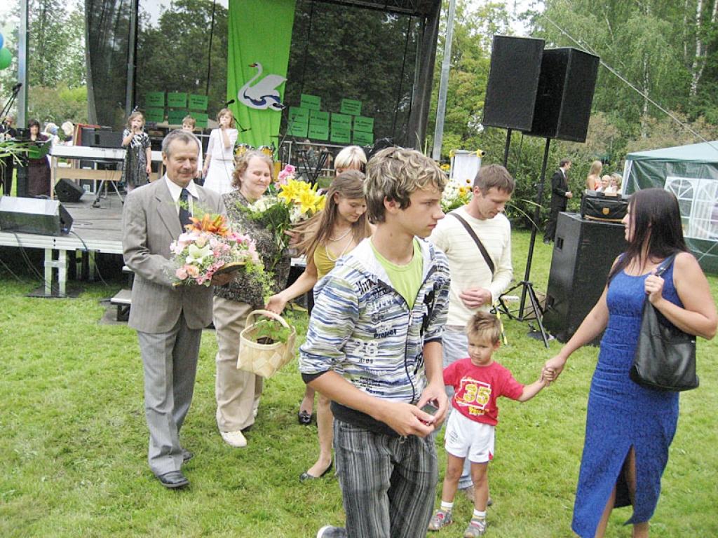 Ģimenes svētkos pērn.
Autors: Gatis Bogdanovs (no arhīva)