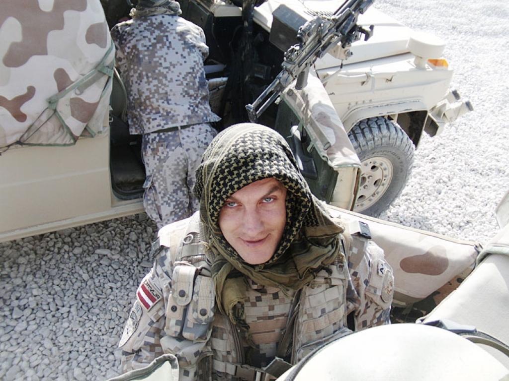 Latvijas profesionālajā dienestā Andrejs Krasiļņikovs ir trešo gadu.
Autors: No personiskā albuma