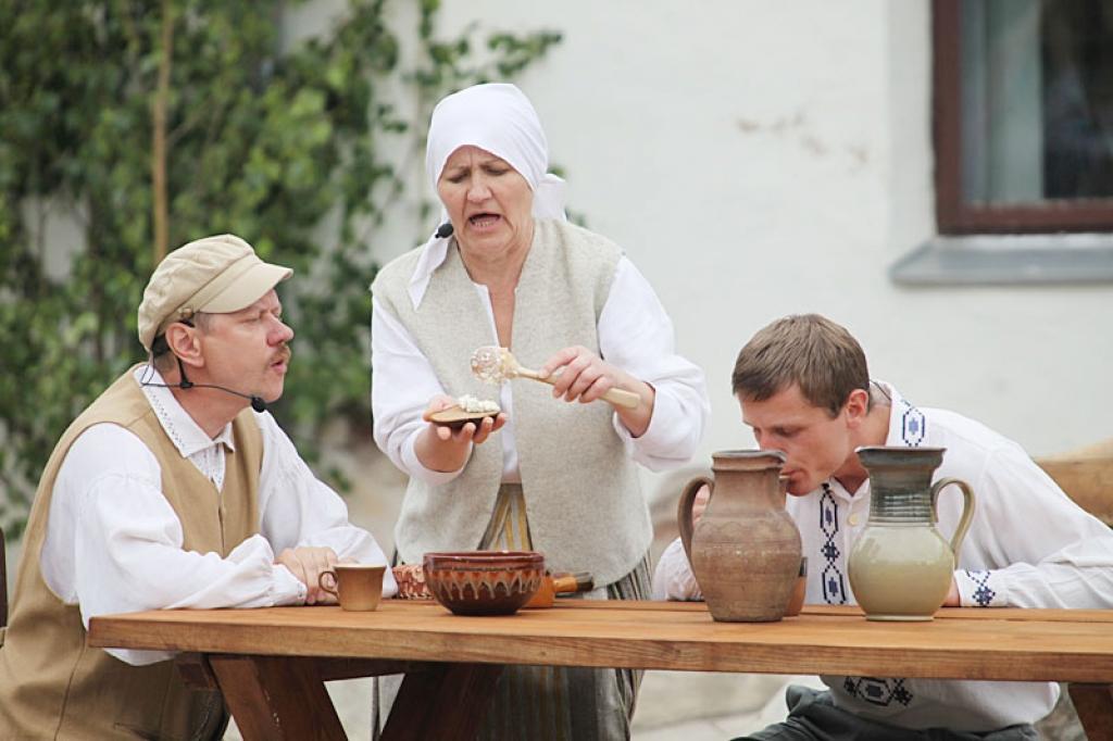 Skats no izrādes.
Autors: Gatis Bogdanovs