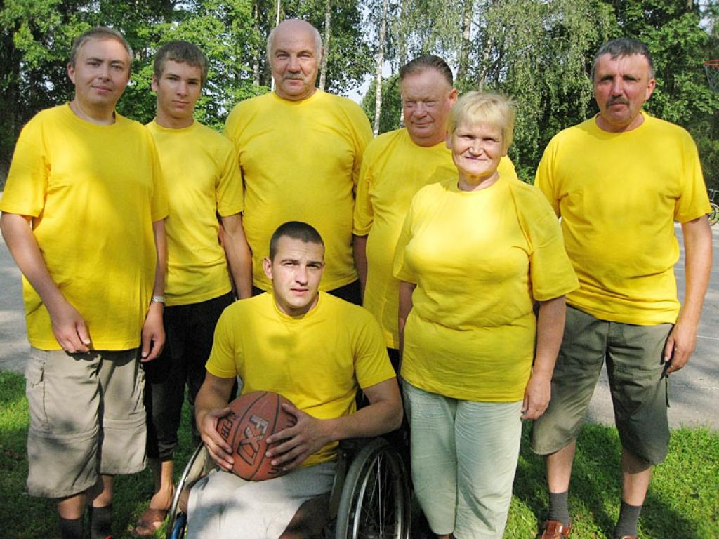 Gulbenes komanda.
Autors: Līga Vīksna