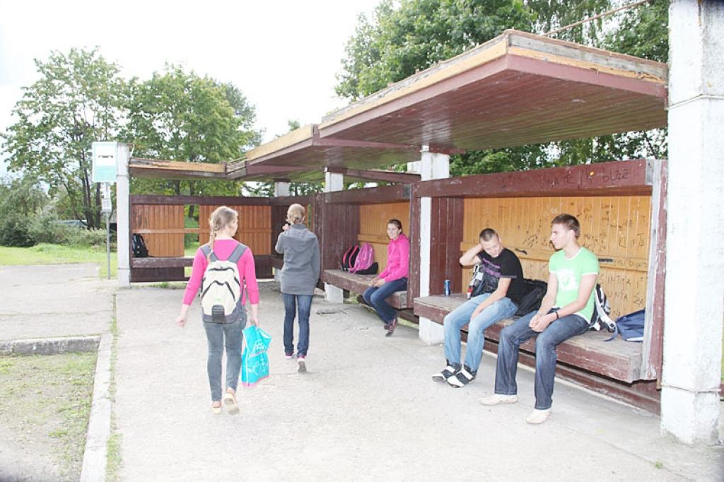 Lejasciemā ir būvēta ļoti sen un savu laiku jau ir nokalpojusi. Drīzumā te sliesies jauna autoosta. 
Autors: Gatis Bogdanovs 