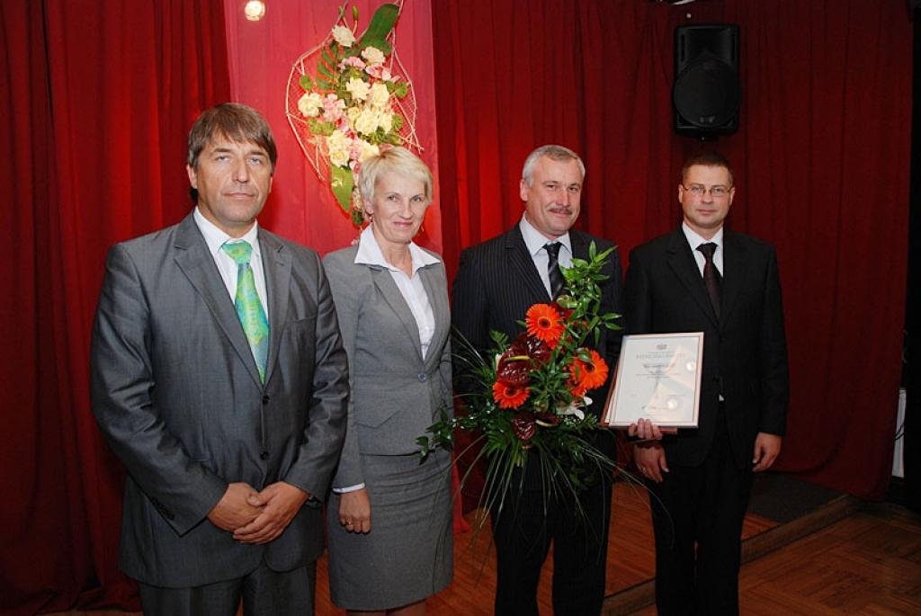 Veiksmīgākos eksportētājus, tostarp SIA 