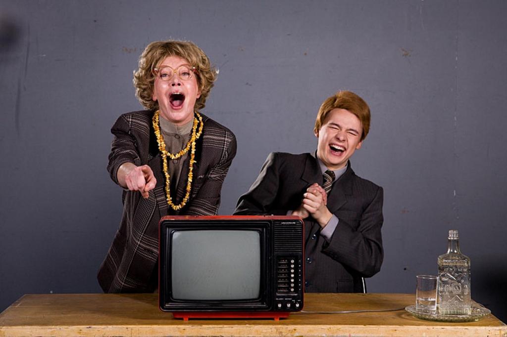 Skats no izrādes.
Autors: No teātra arhīva.