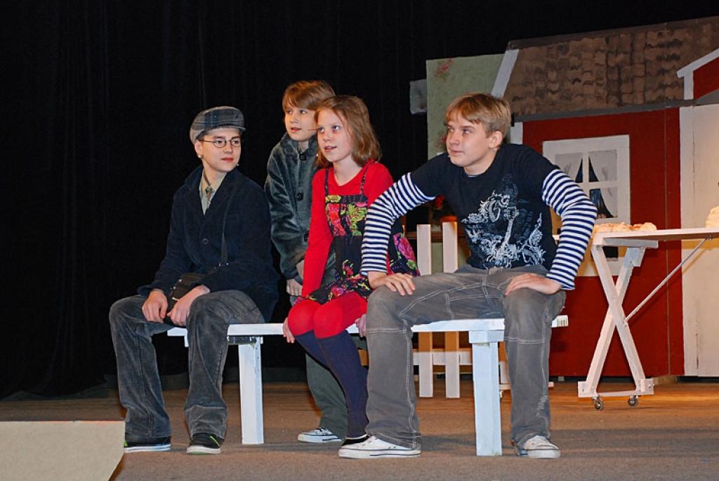 Skats no izrādes.
Autors: No teātra arhīva.