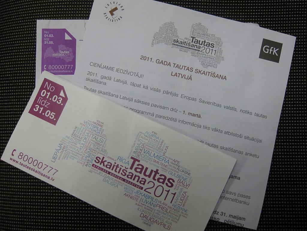 Iedzīvotāji saņem vēstules, kurās ir informācija par 2011.gada tautas skaitīšanu Latvijā
Autors: Pārsla Konrāde