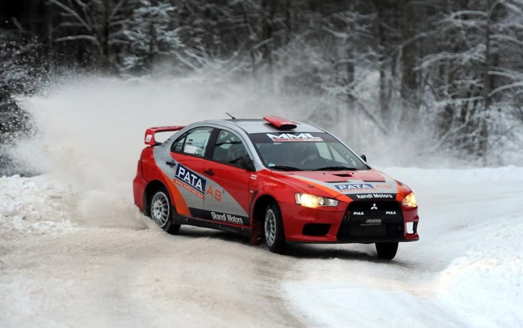  Ivara Vasaraudža un Pētera Spredža ekipāža.
Autors: No Skandi rallija komandas arhīva