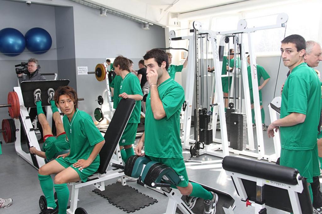 Martā komanda trenējās un spēlēja Rīgā, un tagad viņi ir atgriezušies Gulbenē. 
Autors: Gatis Bogdanovs