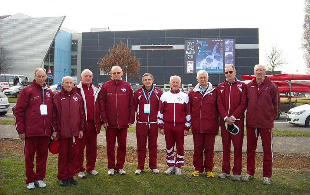 Gulbenes soļotāji uz sacensībām devās 30 sportistu Latvijas delegācijas sastāvā.
Autors: No personiskā albuma