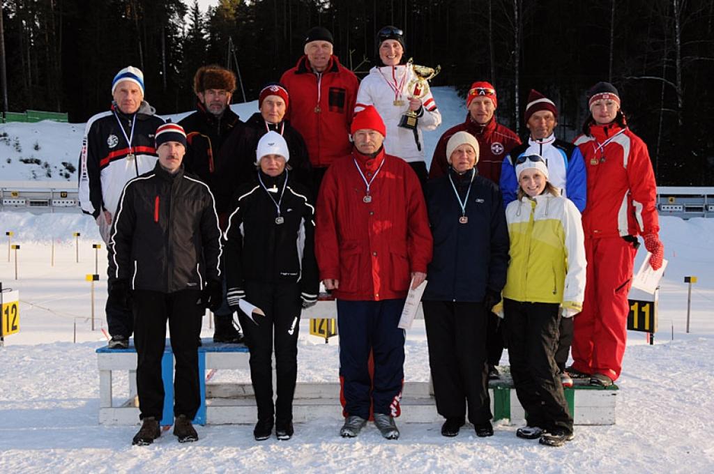 Uz Priekuļu slēpošanas - biatlona bāzi Gulbenes novads bija devies divu komandu sastāvā.
Autors: No personiskā albuma