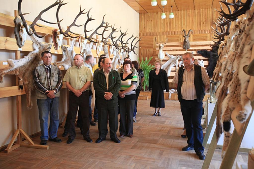 Atklāj medību trofeju izstādi Gulbenē.
Autors: Gatis Bogdanovs