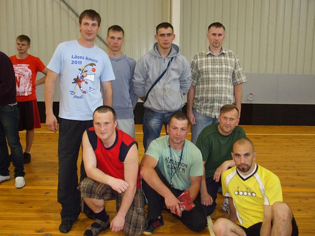 Ceturtās vietas ieguvēji - Gulbenes komanda.
Autors: Ziedonis Lazdiņš