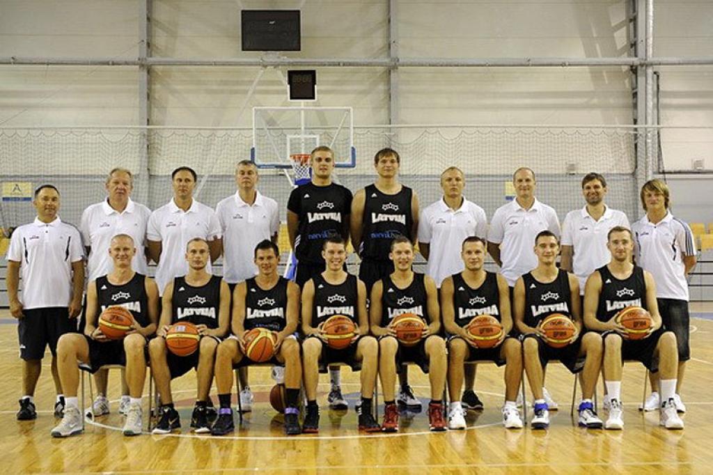 Latvijas valstsvienība basketbolā.
Autors: Romāns Kokšarovs, sportacentrs.com
